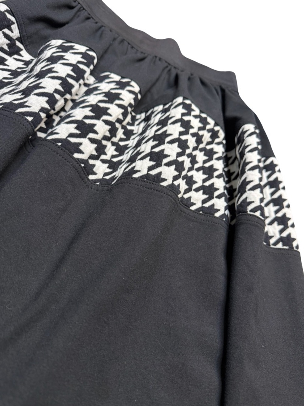 ✨ PAOLA POGGI Italy Houndstooth‎ Skirt Size 34 ✨ - Picture 3 of 6